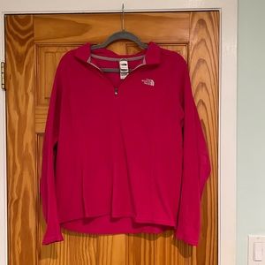 North Face Quarter Zip Fleece